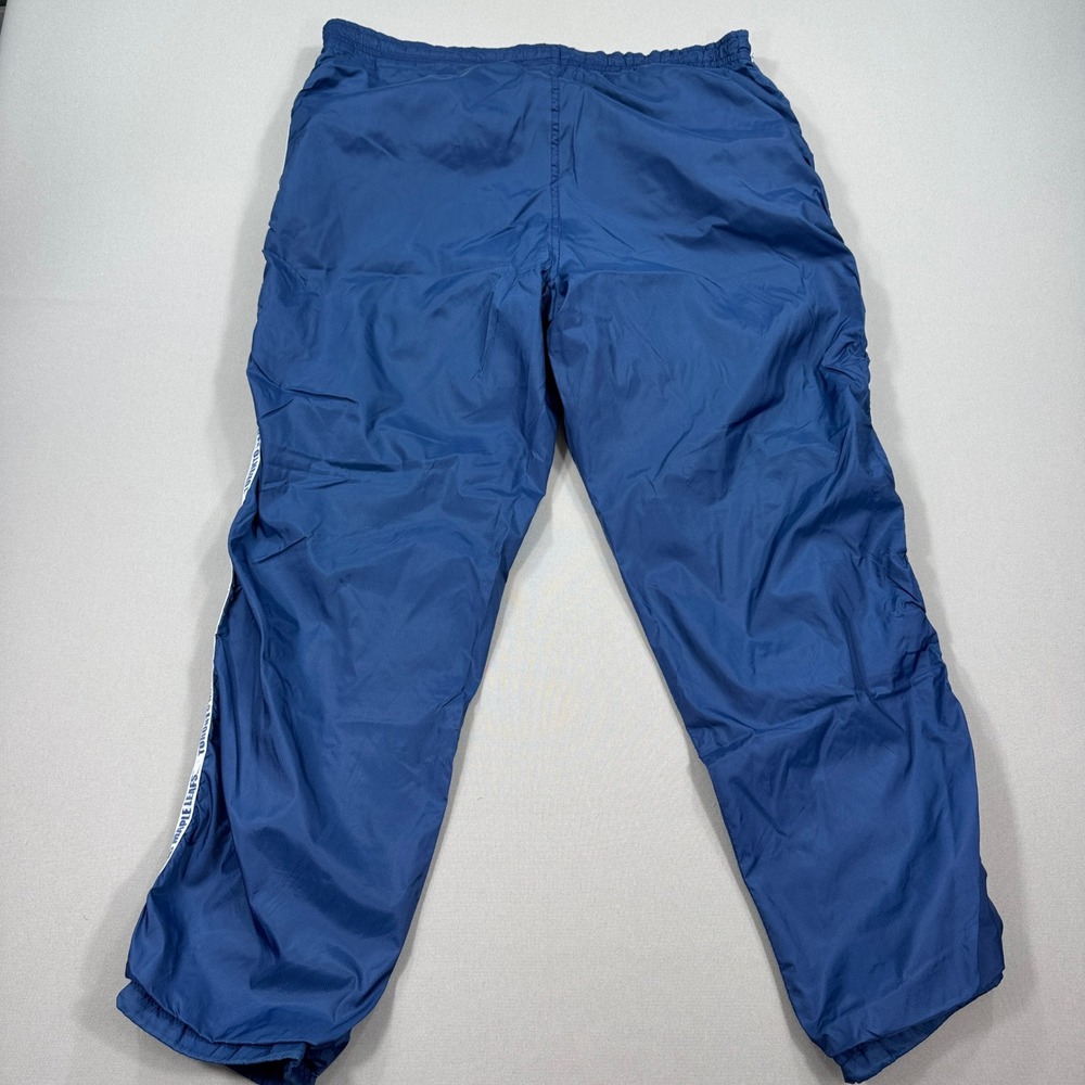 VIntage Toronto Maple Leafs Track Pants Men's XL Blue Windbreaker Nylon NHL - Picture 3 of 11